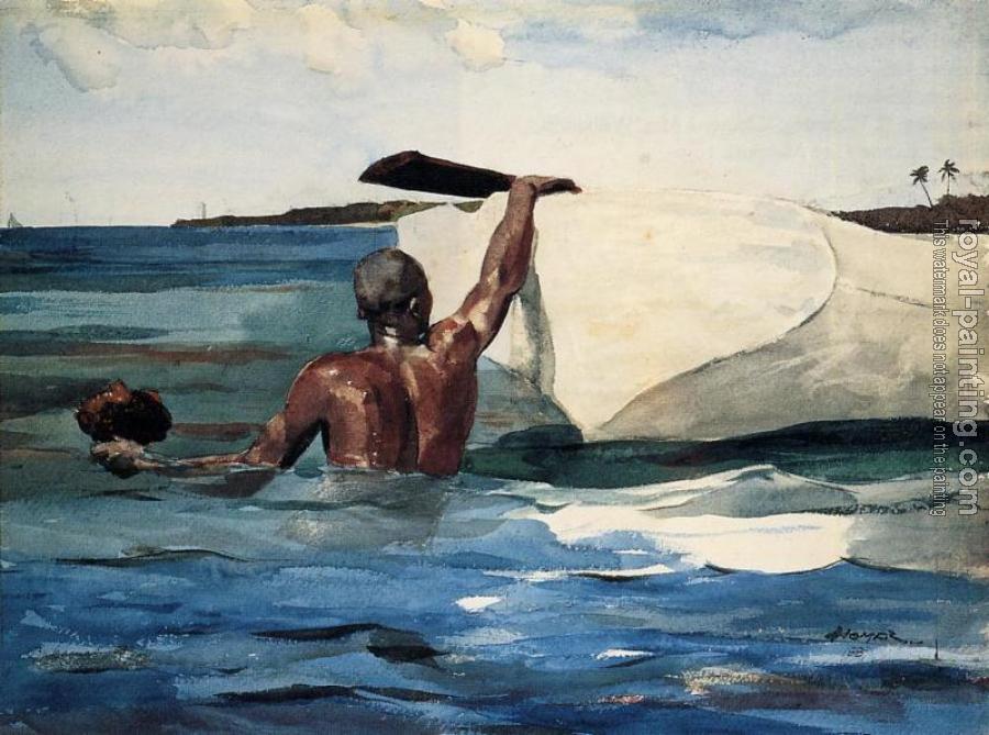 Winslow Homer : The Sponge Diver